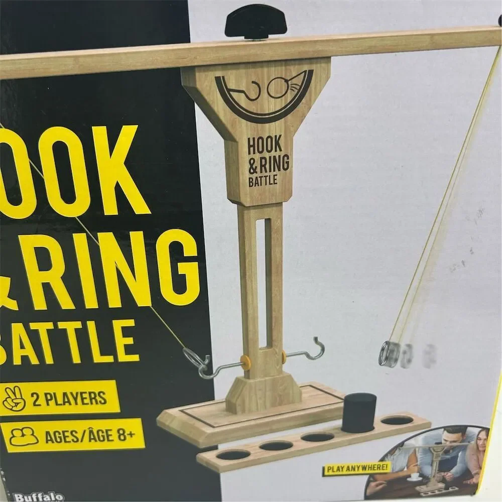 Buffalo Games Hook & Ring Battle‎ Game for Ages 8 and Up